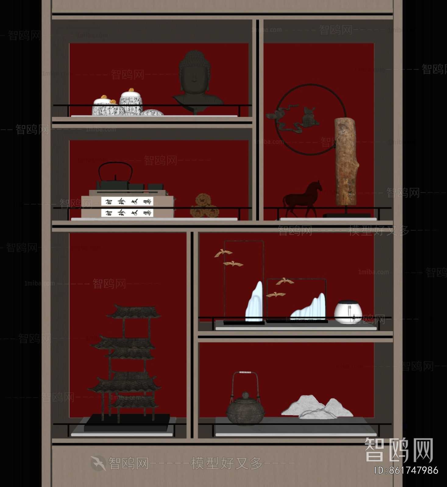 New Chinese Style Decorative Set