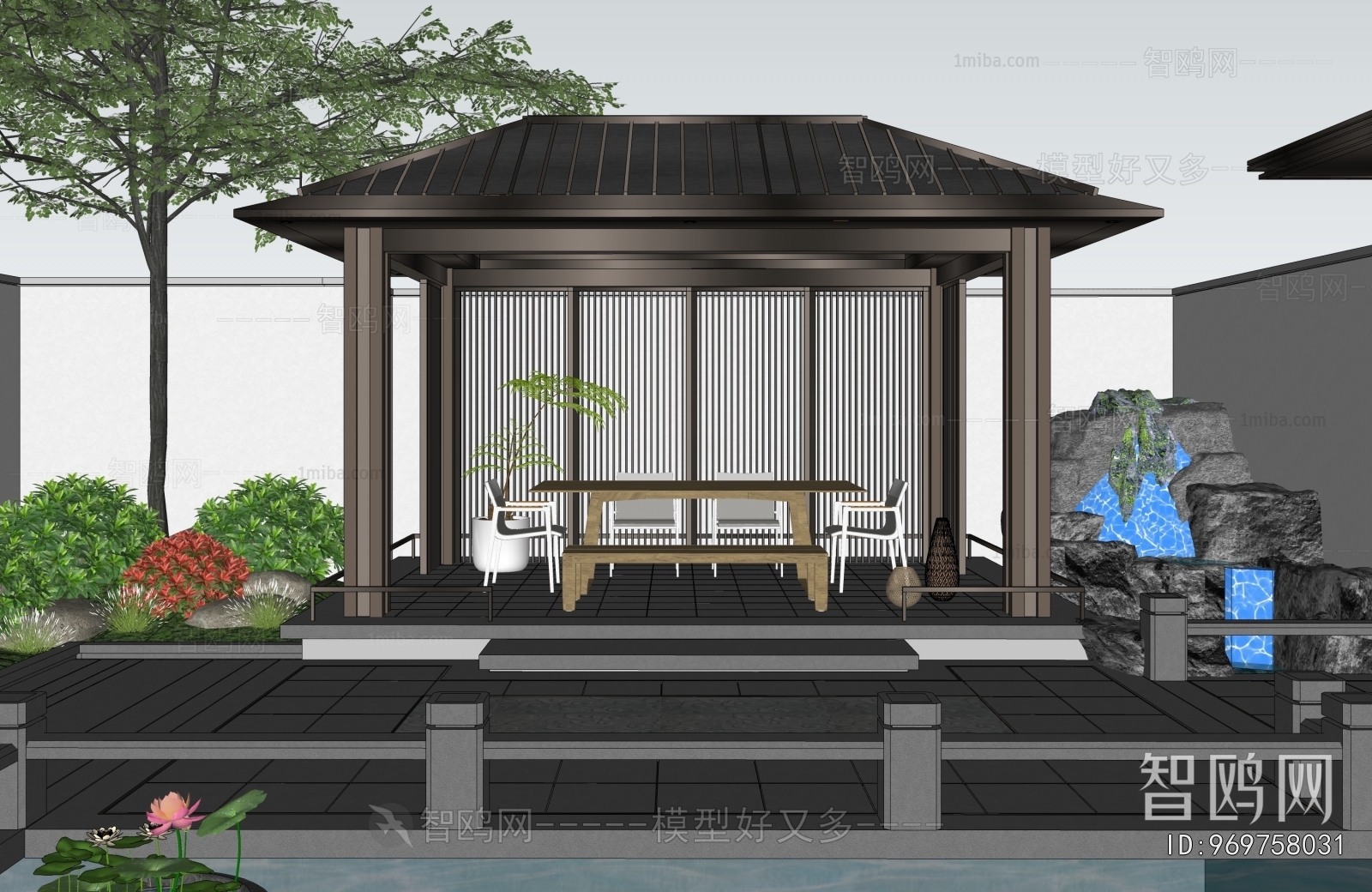 New Chinese Style Pavilion