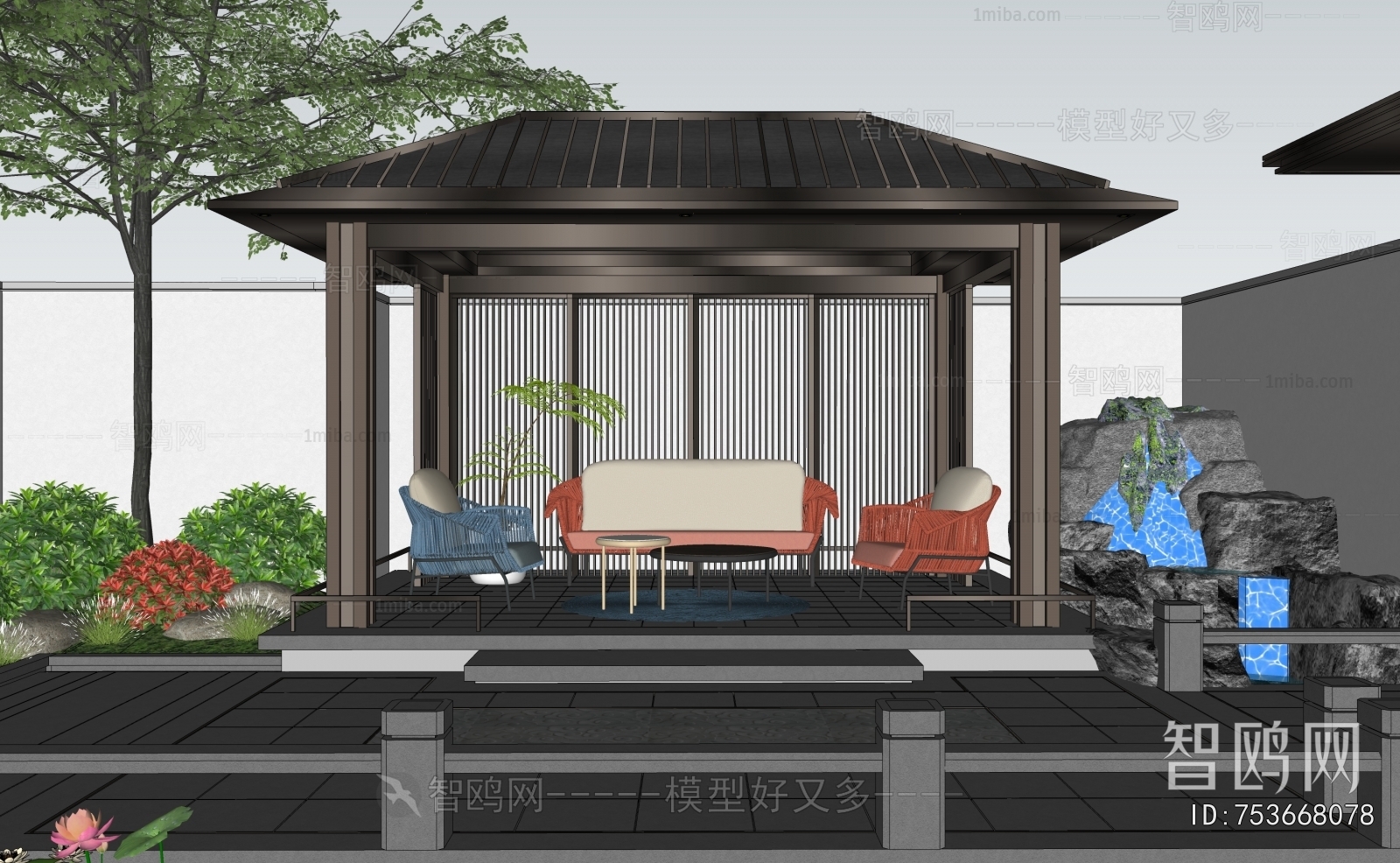 New Chinese Style Pavilion