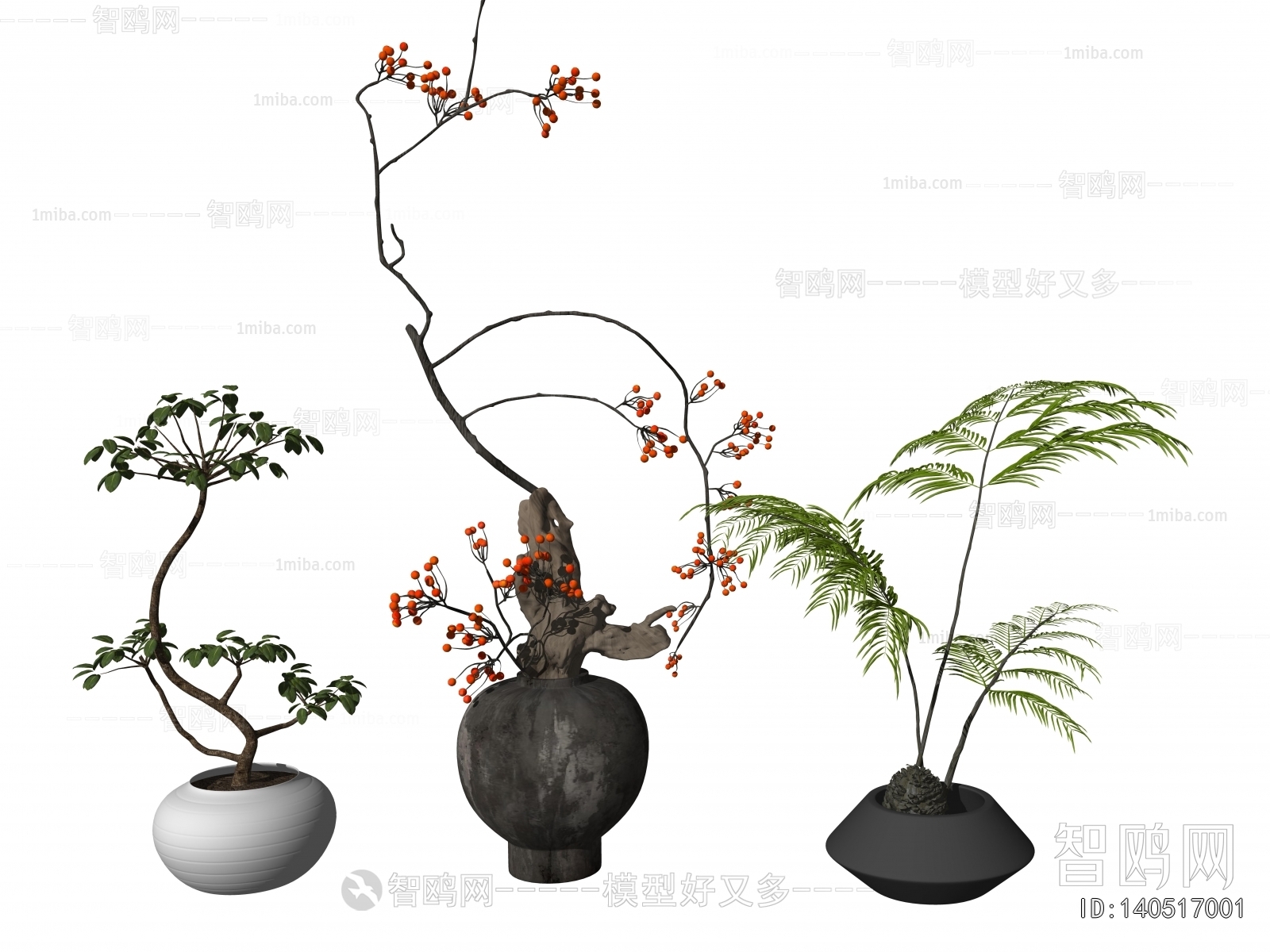 New Chinese Style Bonsai