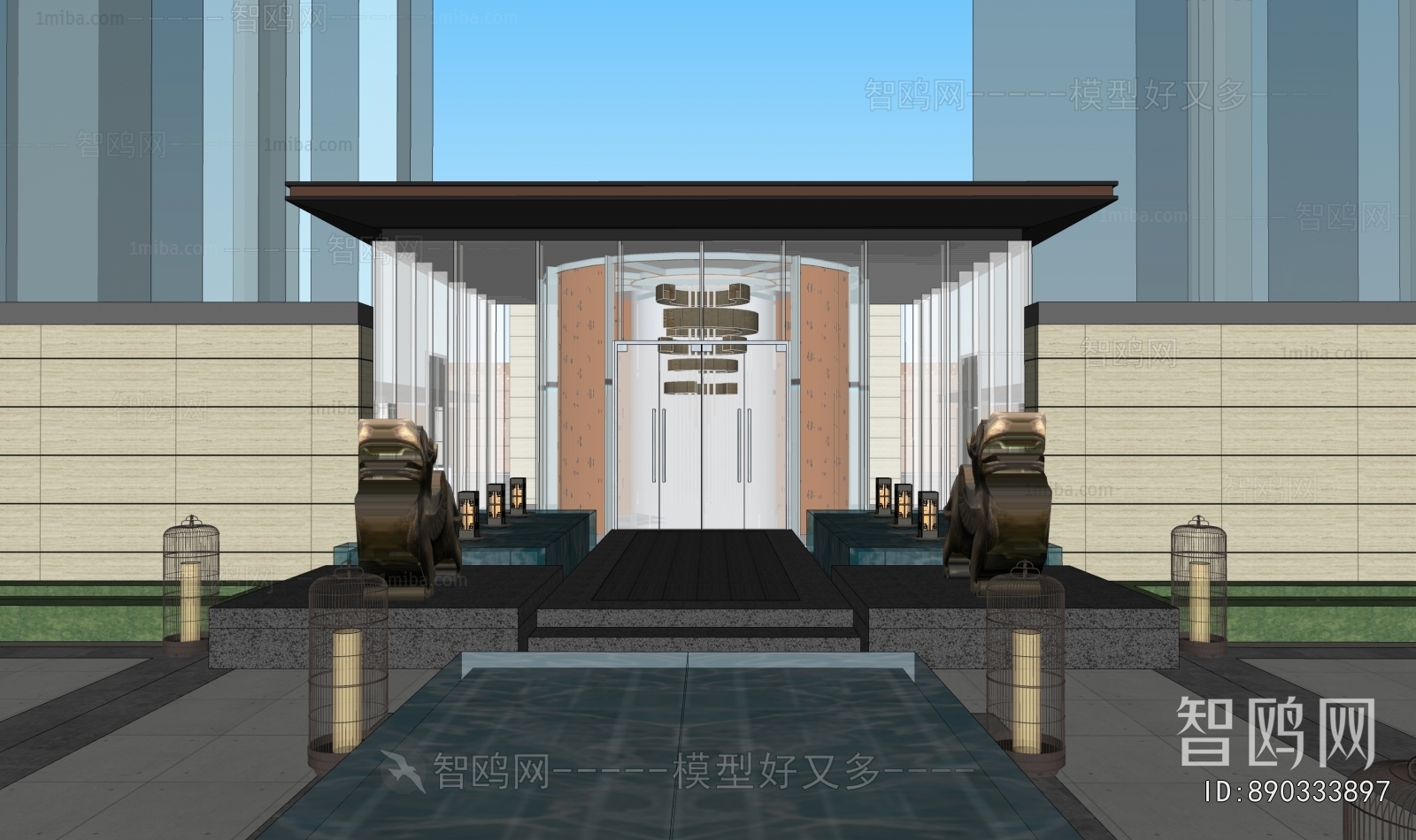 Japanese Style Courtyard/landscape