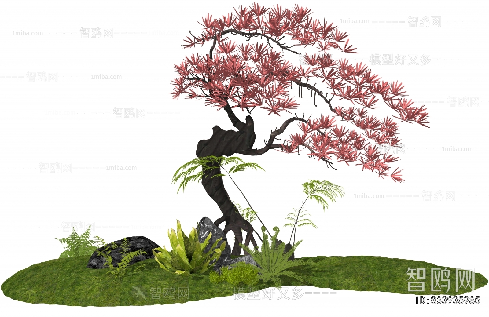 New Chinese Style Plant Landscaping