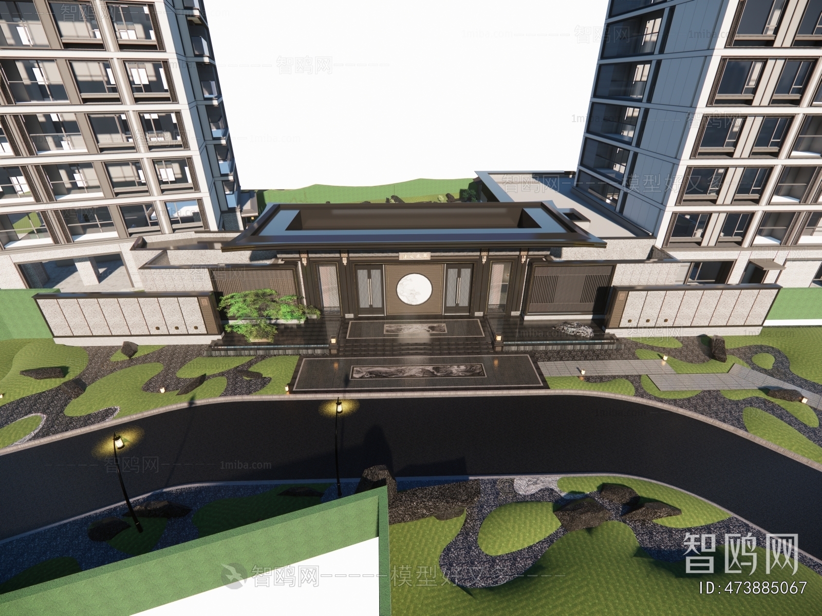 New Chinese Style Residential Building