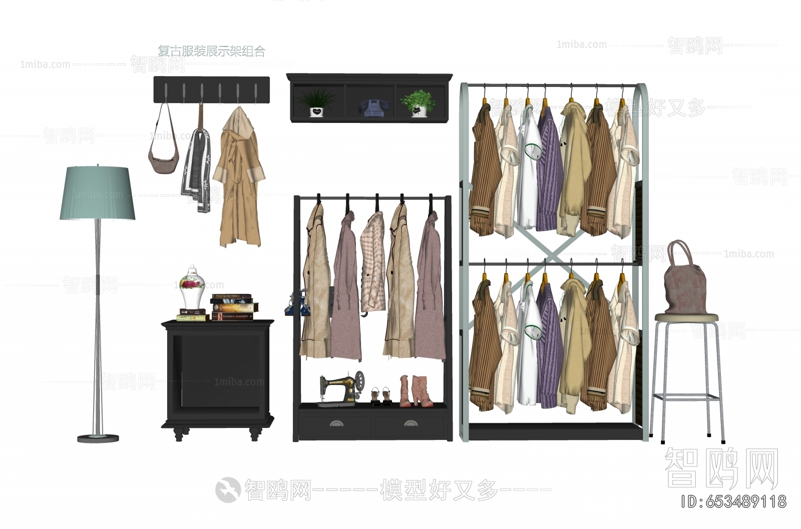 Modern Clothes, Bags And Shoes