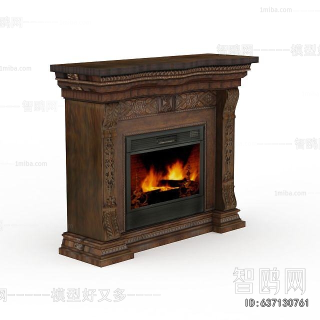 European Style Fireplace