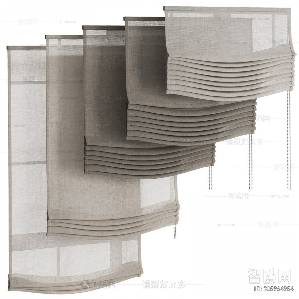 Modern Folding Curtain