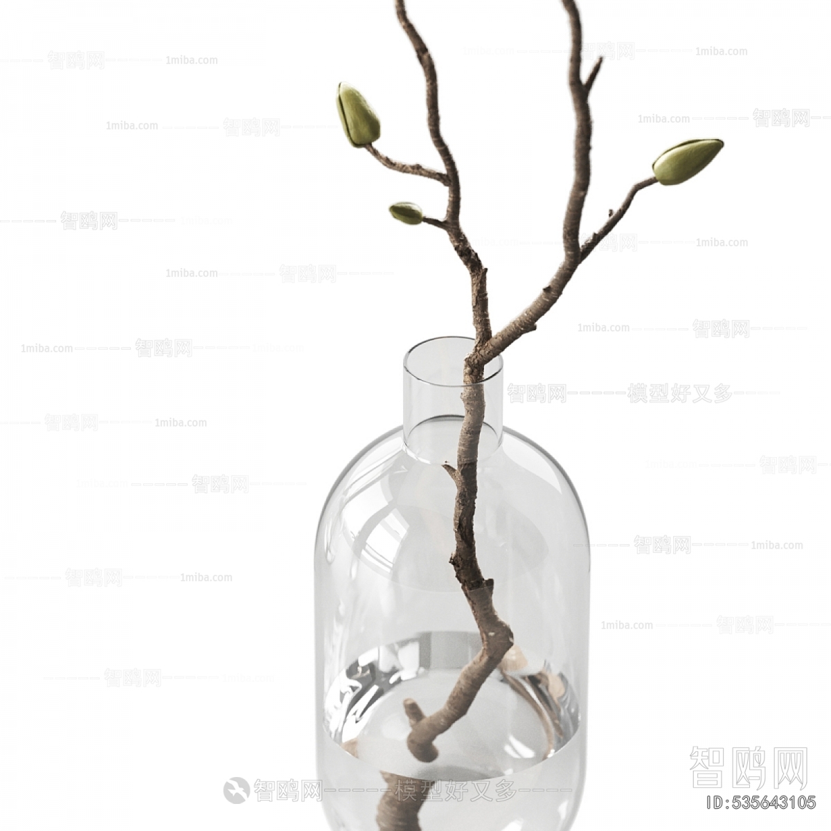Modern Dried Branch