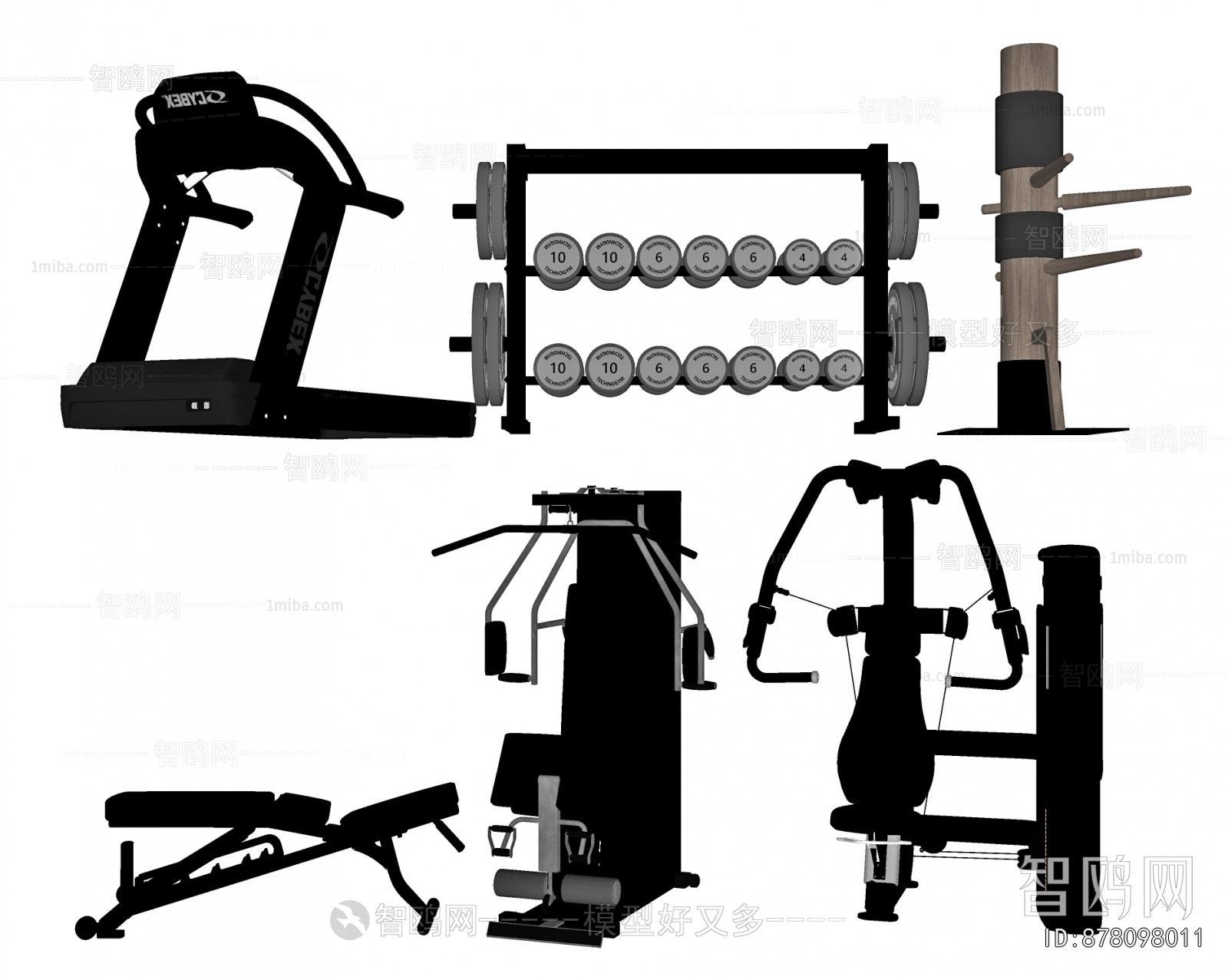 Modern Fitness Equipment