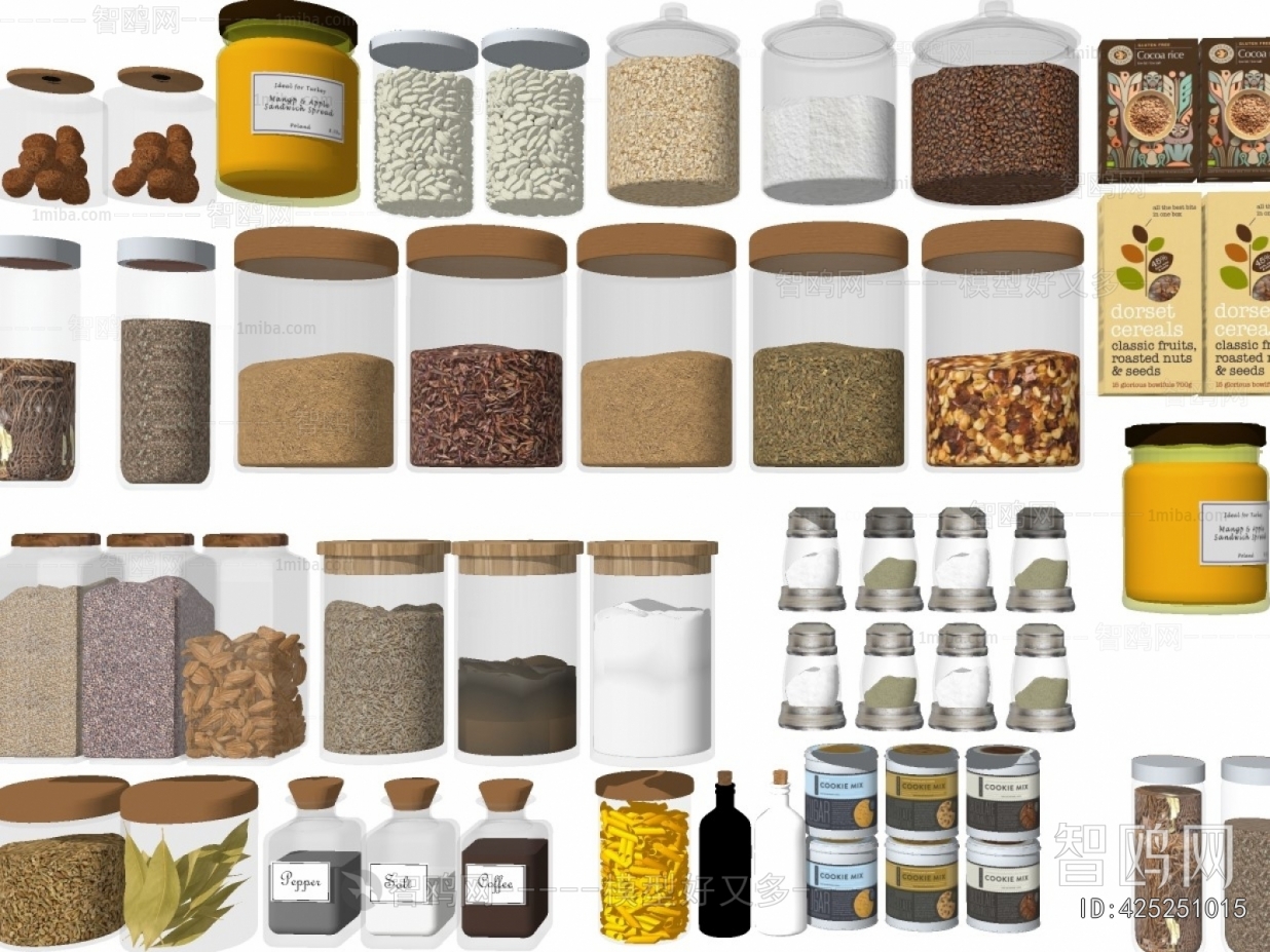 Modern Seasoning Jar