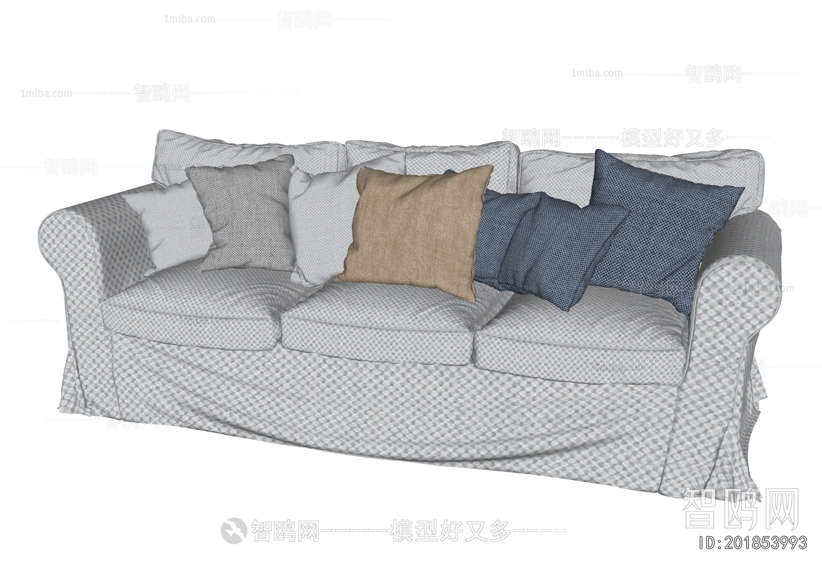 Modern Three-seat Sofa