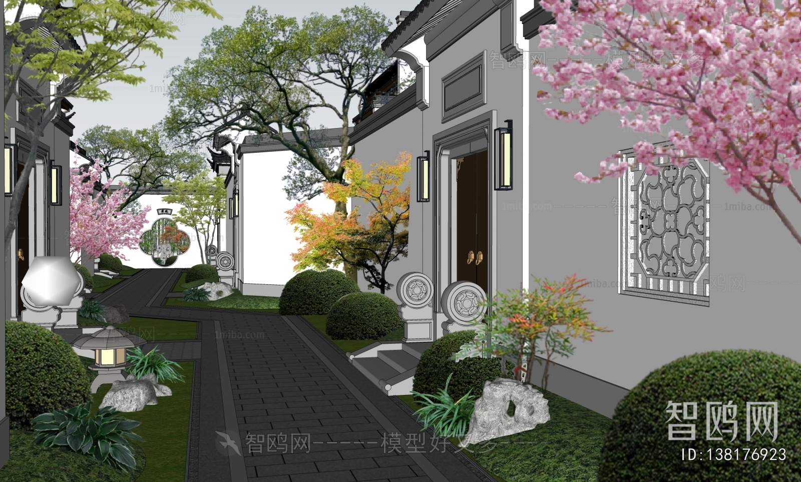 Chinese Style Courtyard/landscape