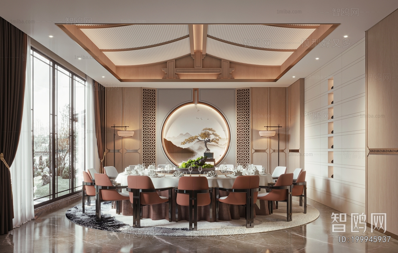 New Chinese Style Restaurant Box