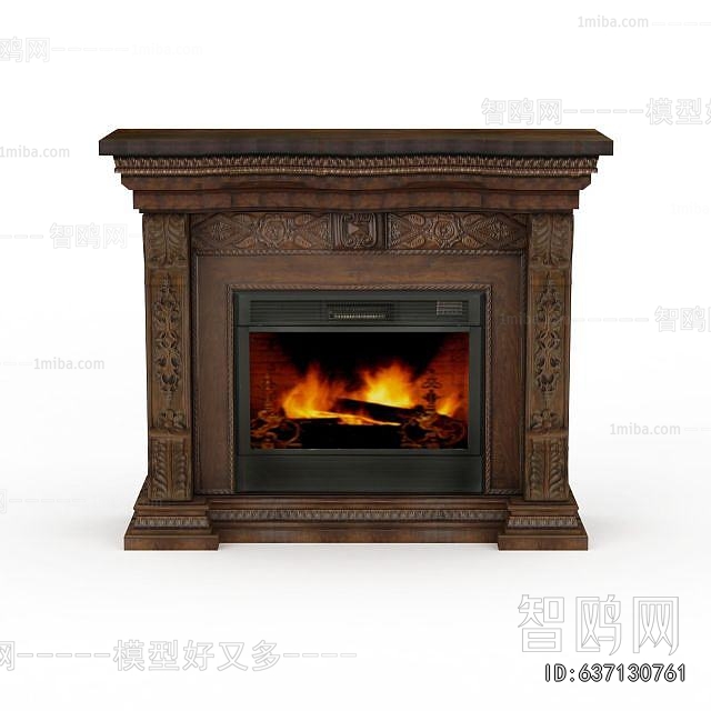 European Style Fireplace