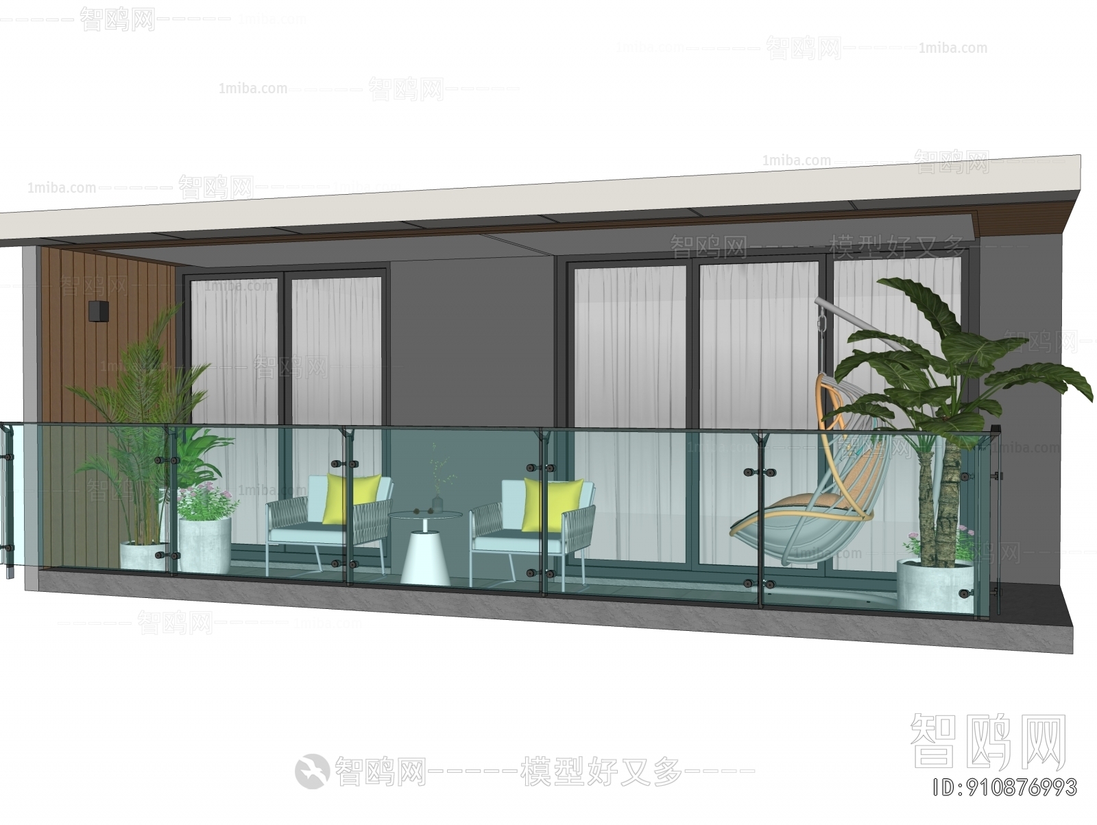 Modern Leisure Balcony