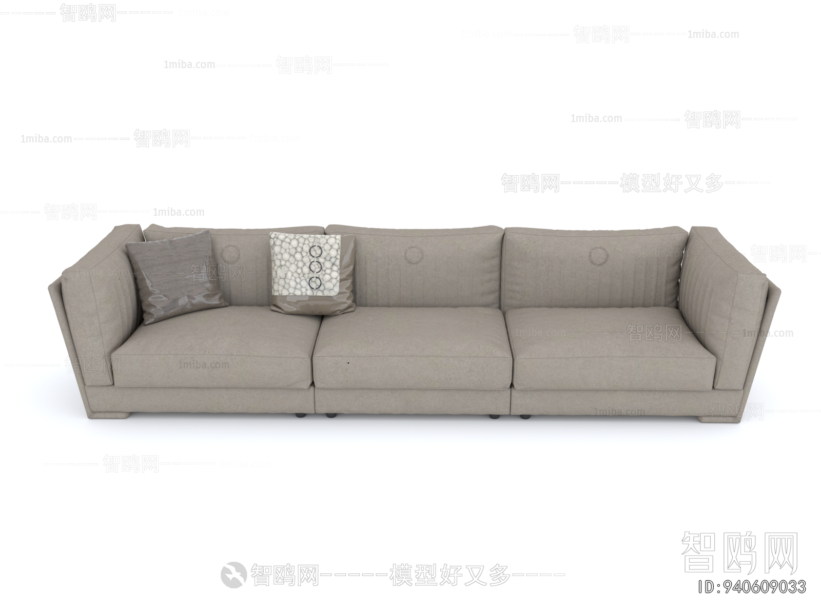 Modern Three-seat Sofa