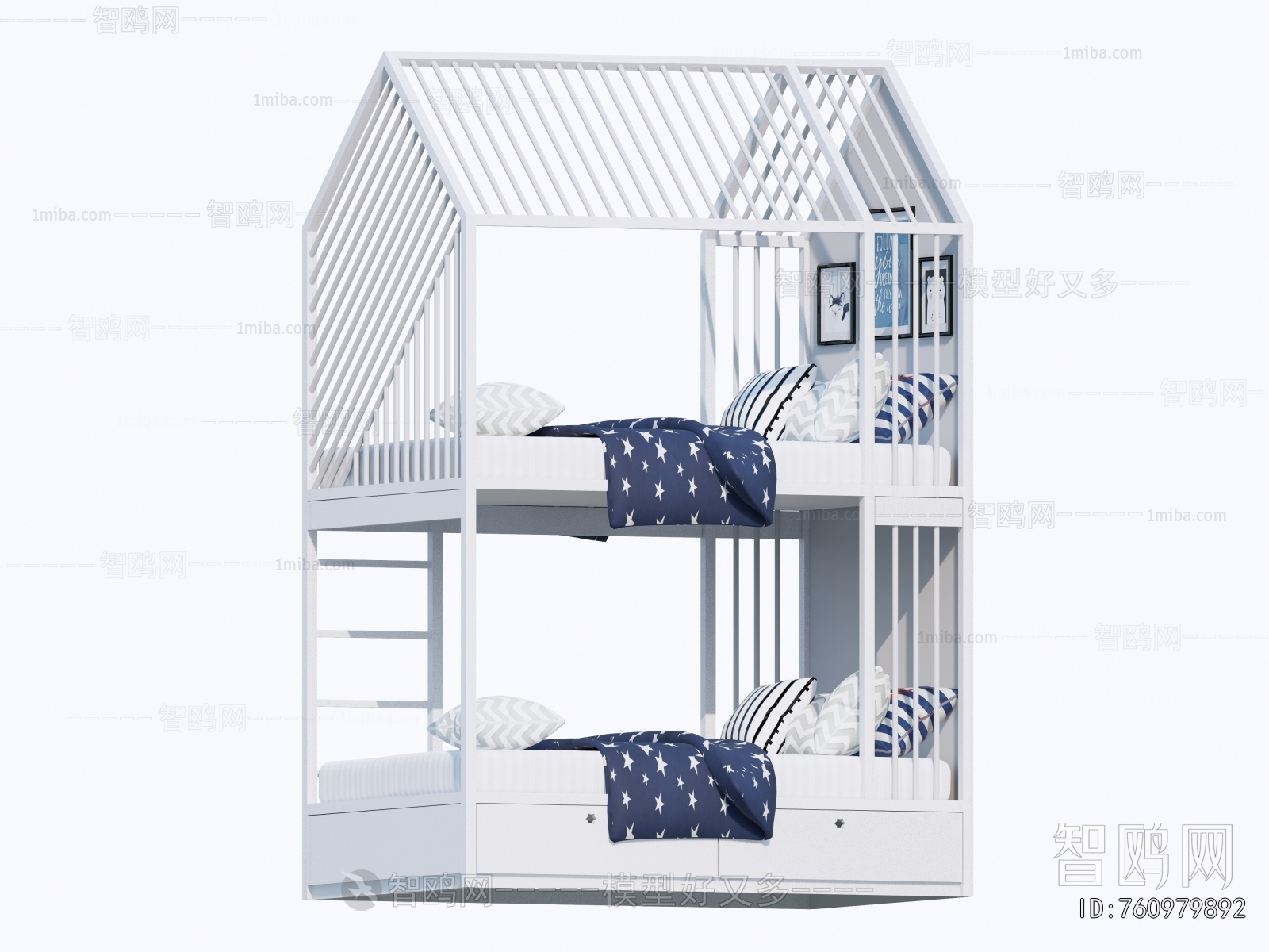 Nordic Style Bunk Bed
