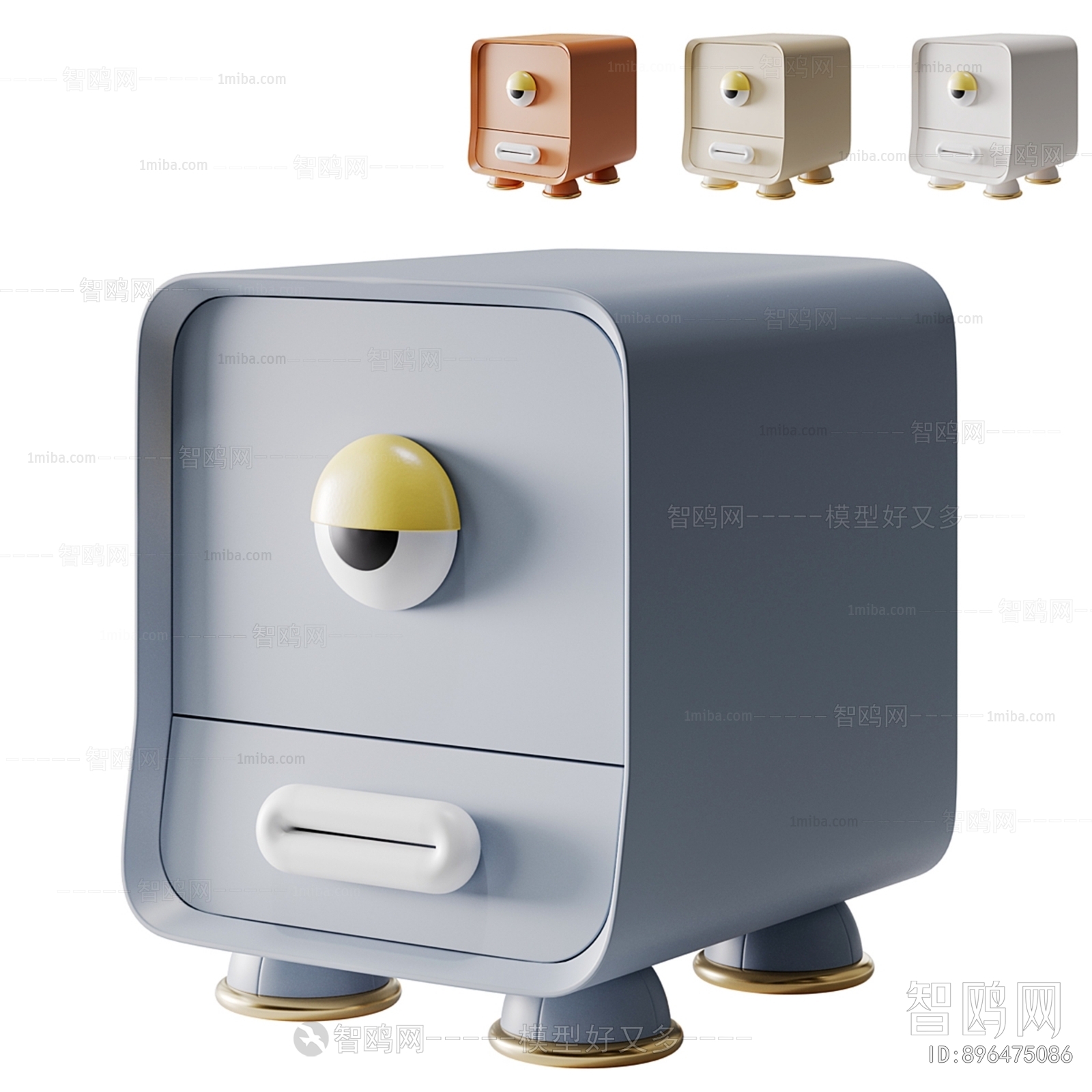 Modern Bedside Cupboard