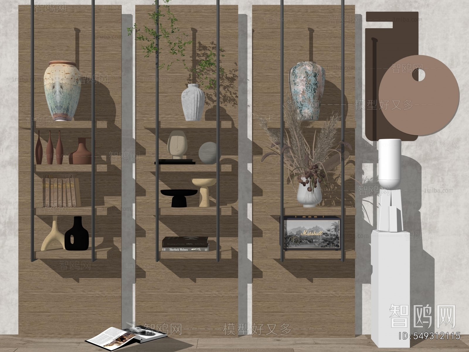 Wabi-sabi Style Clay Pot