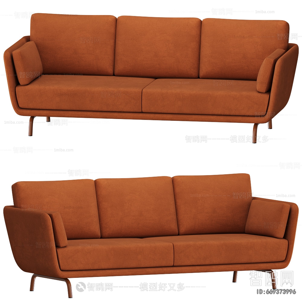 Modern Three-seat Sofa