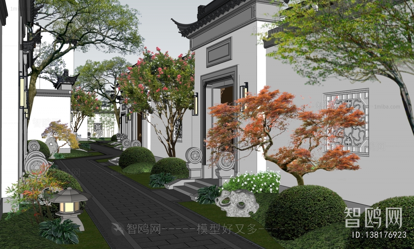 Chinese Style Courtyard/landscape
