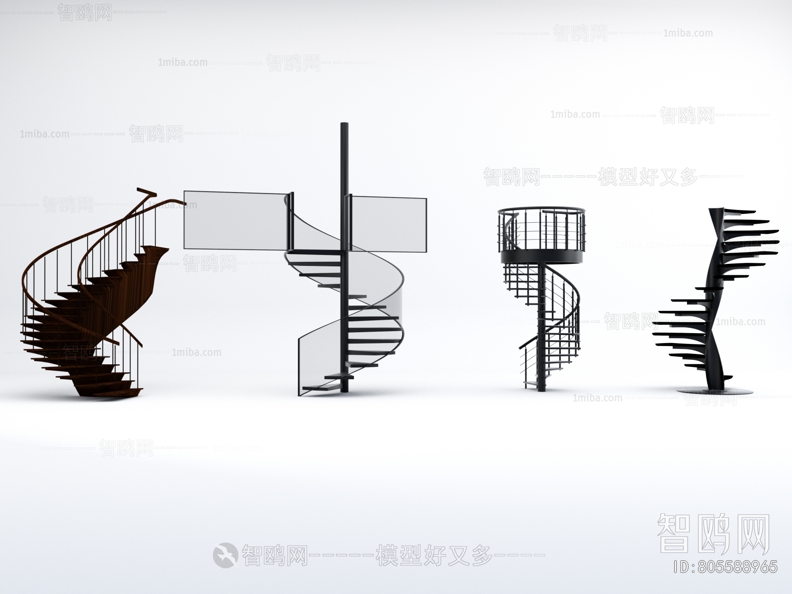 Modern Rotating Staircase