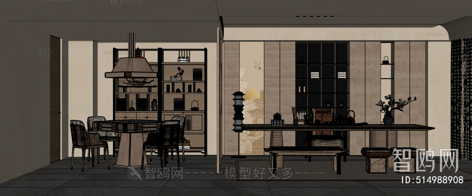 New Chinese Style Tea House