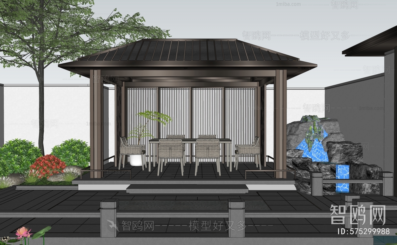 New Chinese Style Pavilion