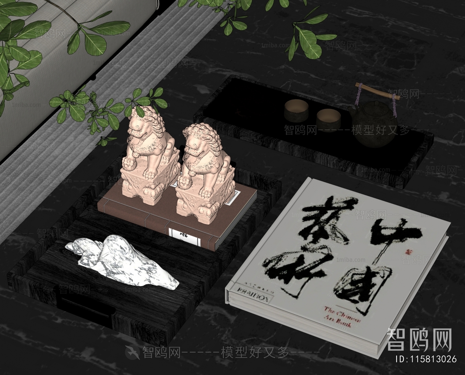 New Chinese Style Decorative Set