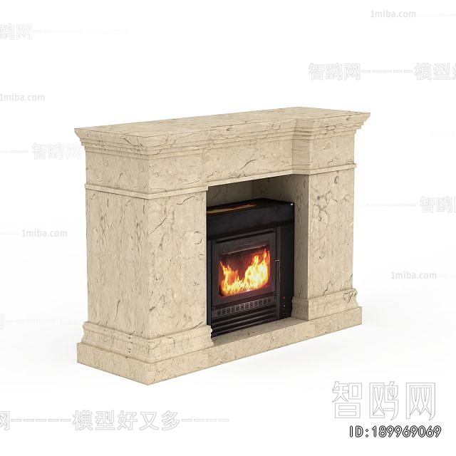 European Style Fireplace