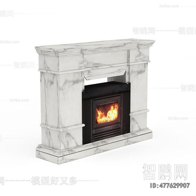 European Style Fireplace
