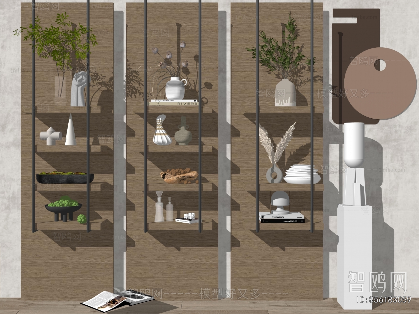 Wabi-sabi Style Clay Pot