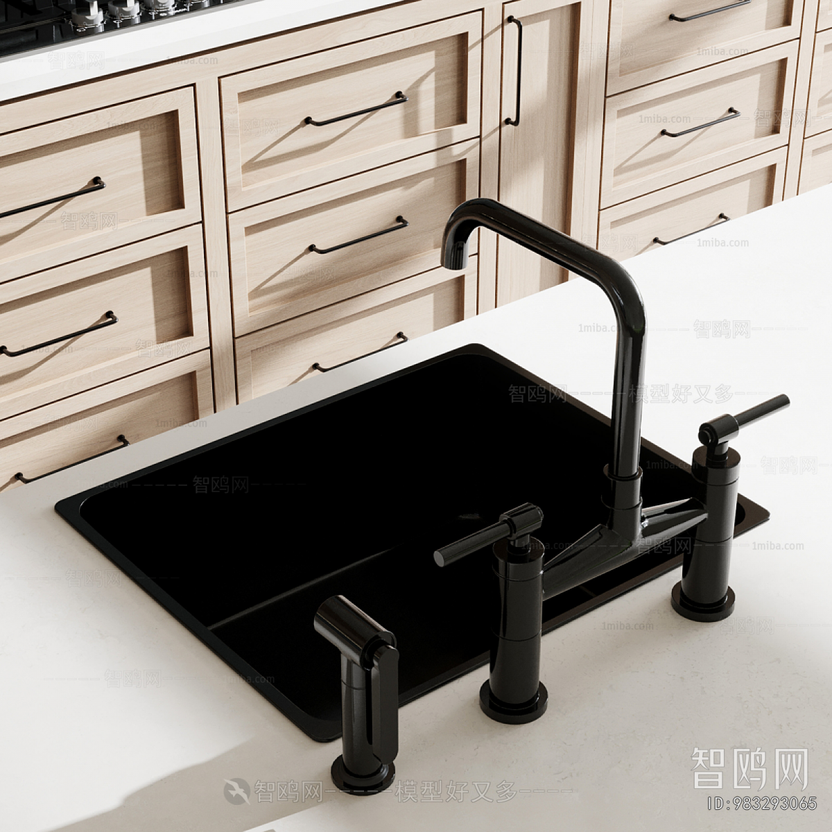 European Style Kitchen Cabinet