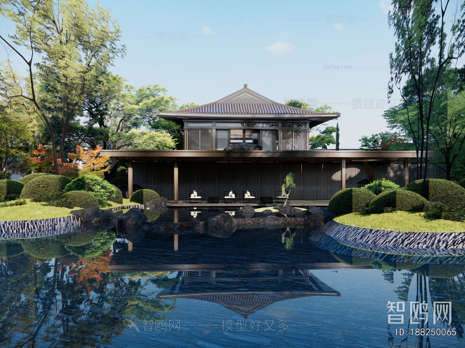 New Chinese Style Facade Element