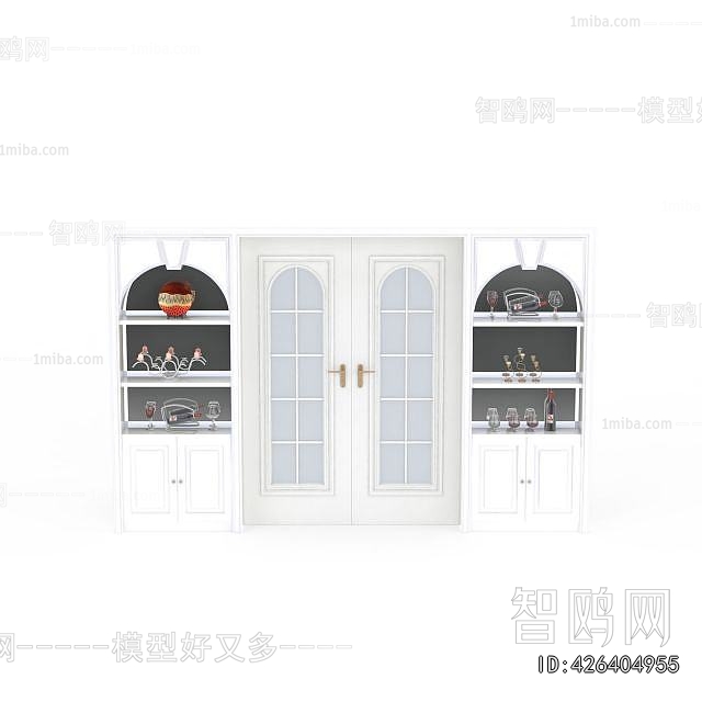 American Style Wine Cabinet