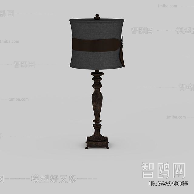Simple European Style Table Lamp
