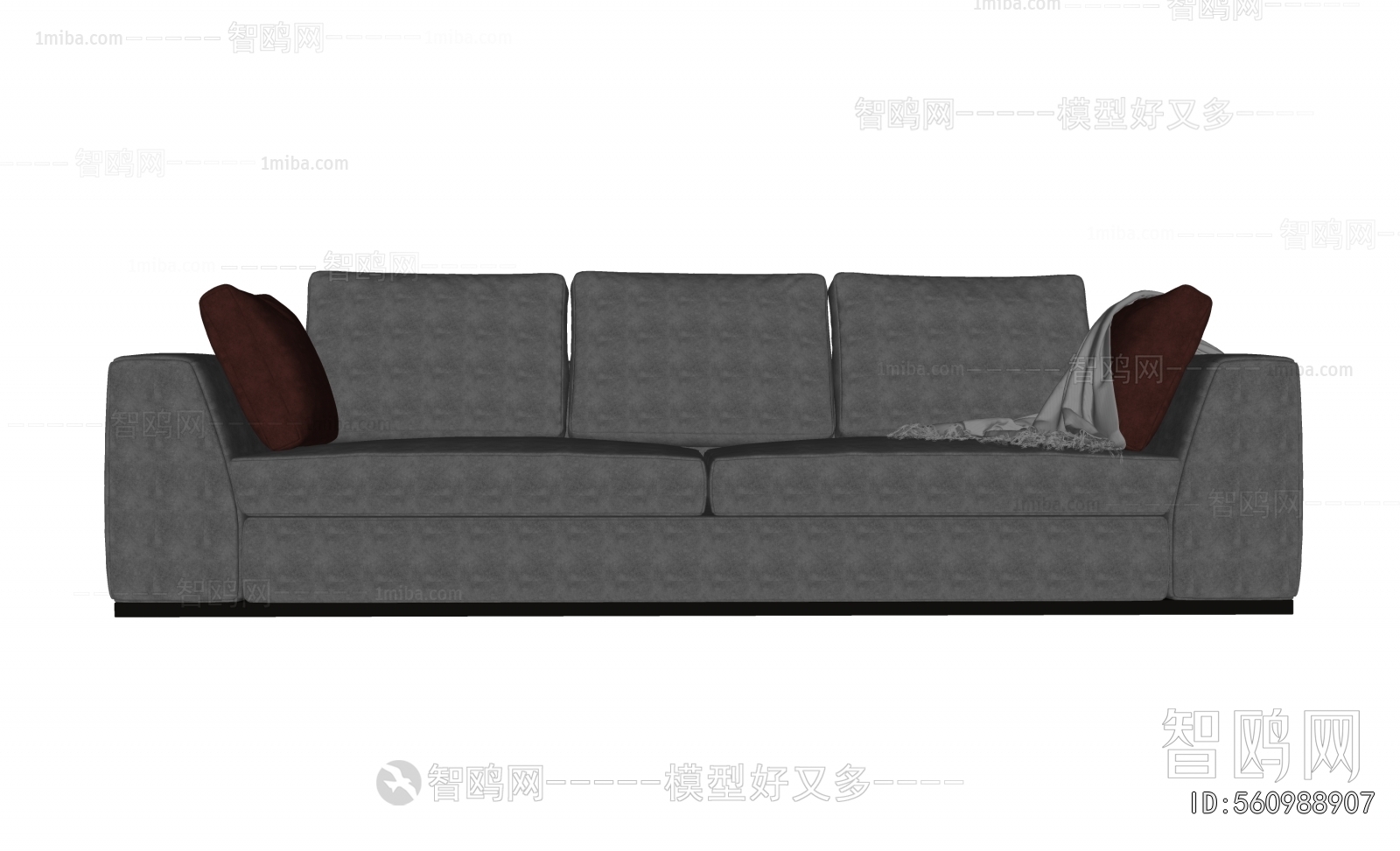 Modern Three-seat Sofa
