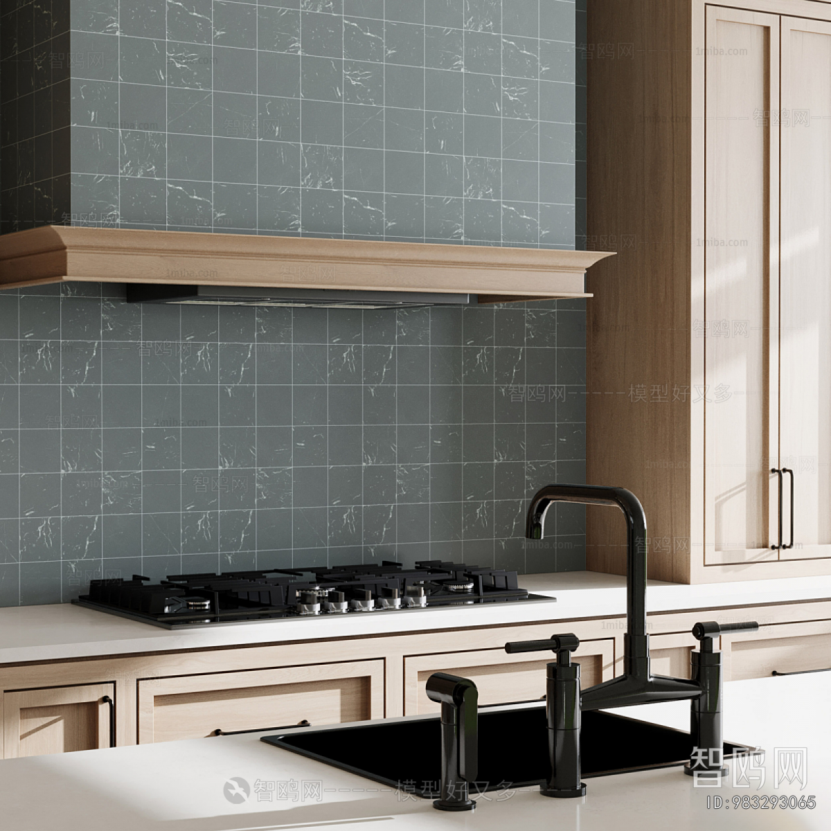 European Style Kitchen Cabinet