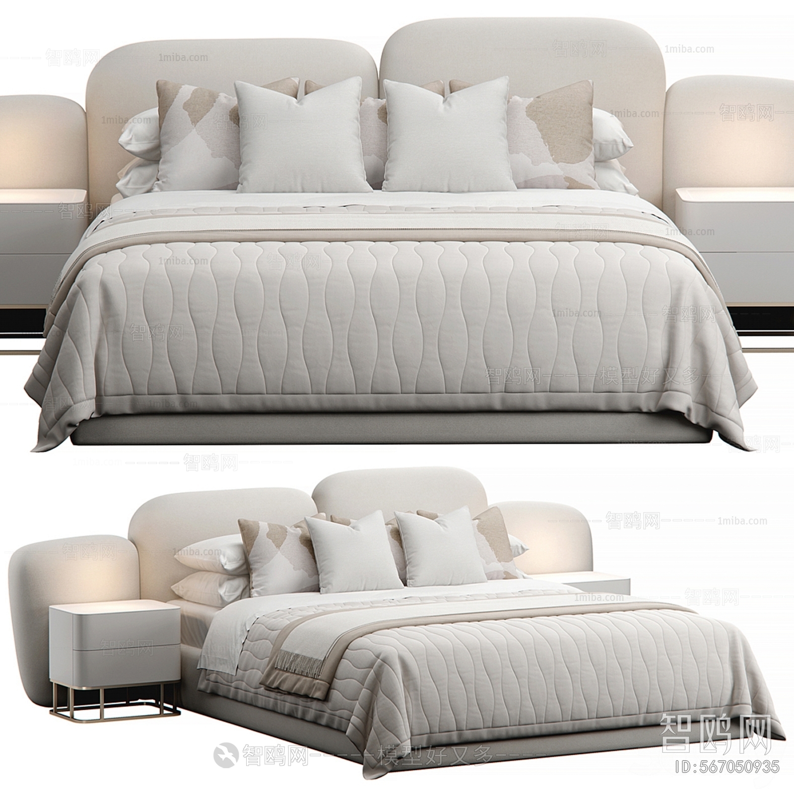 Modern Double Bed