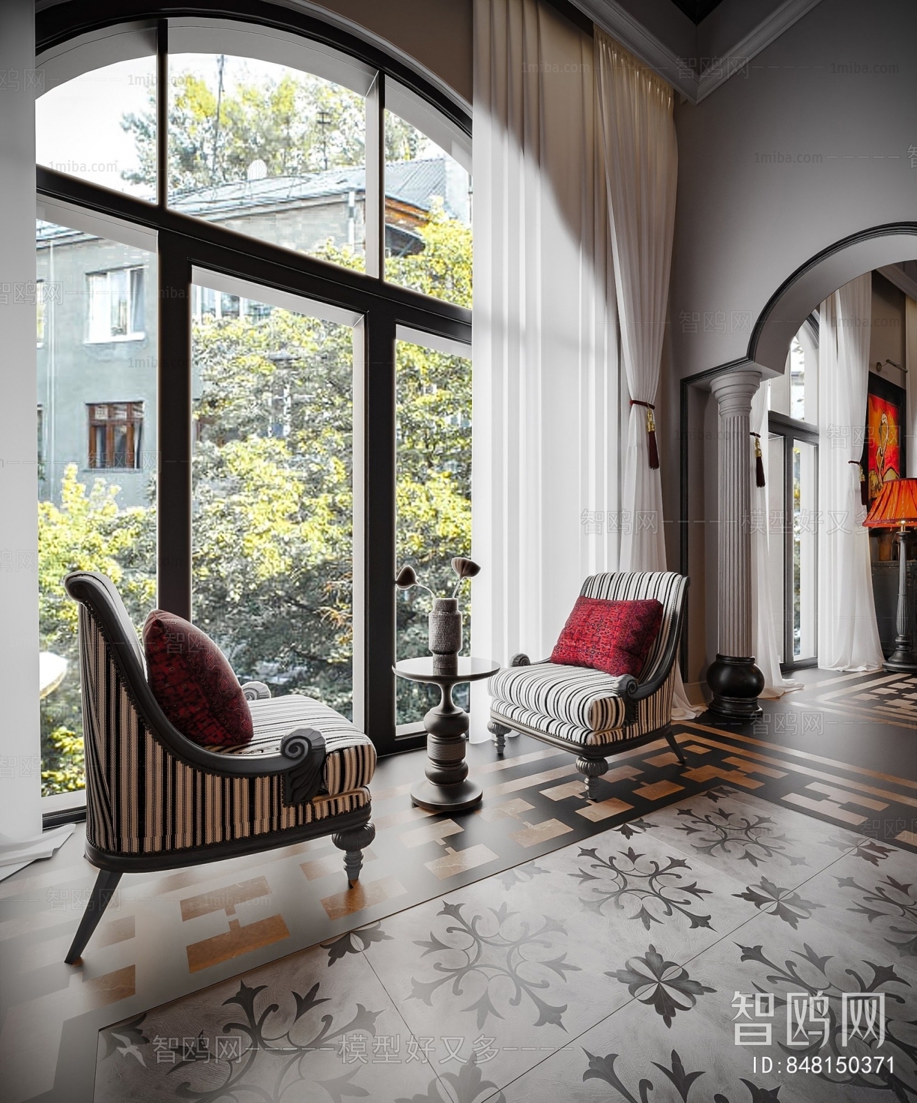 American Style A Living Room