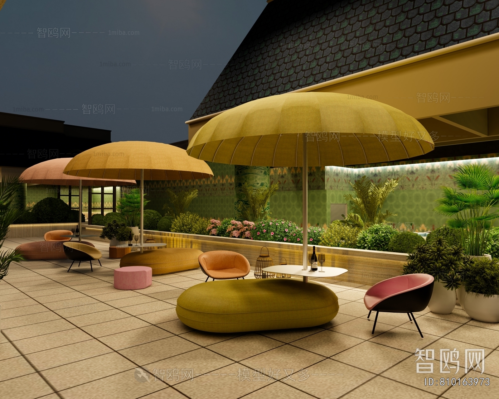 Modern Leisure Table And Chair