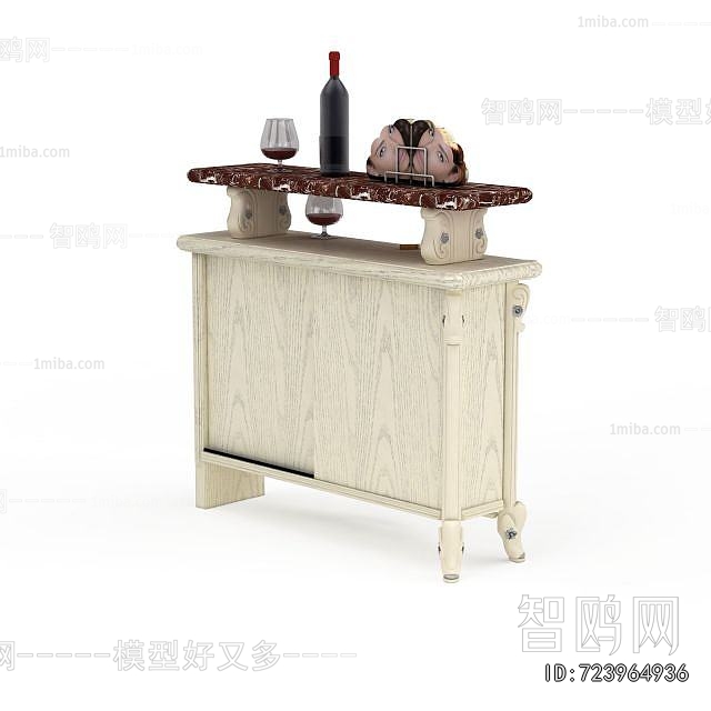 European Style Side Cabinet