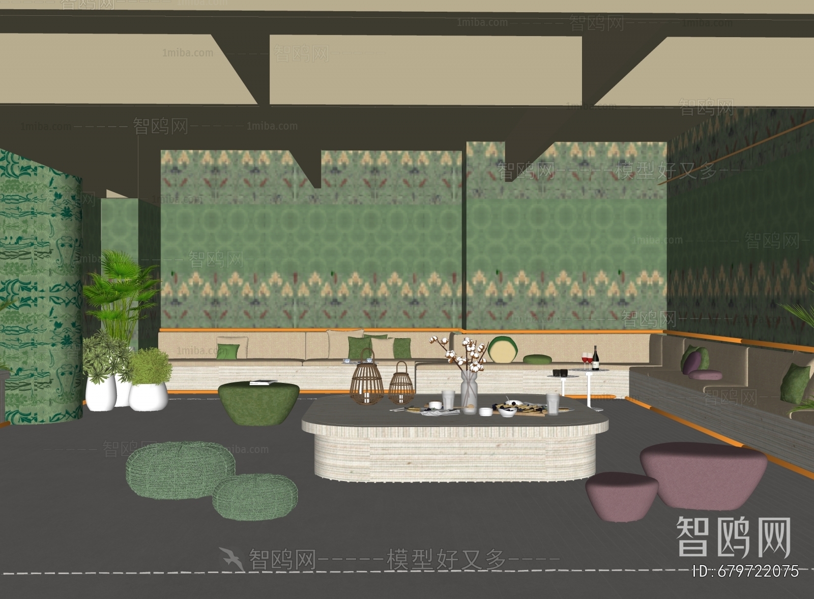 Modern Milk Tea Shop