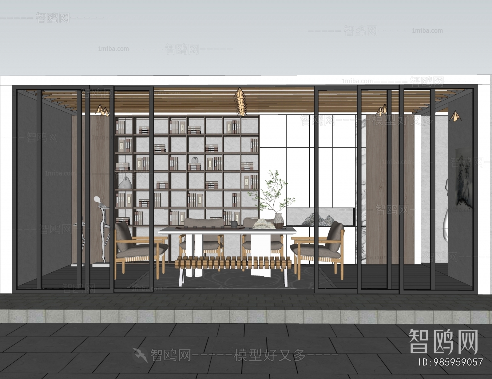 New Chinese Style Tea House