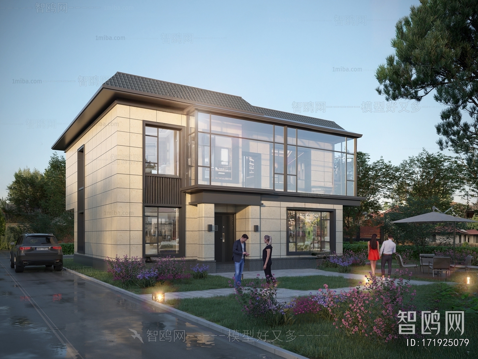 New Chinese Style Detached Villa