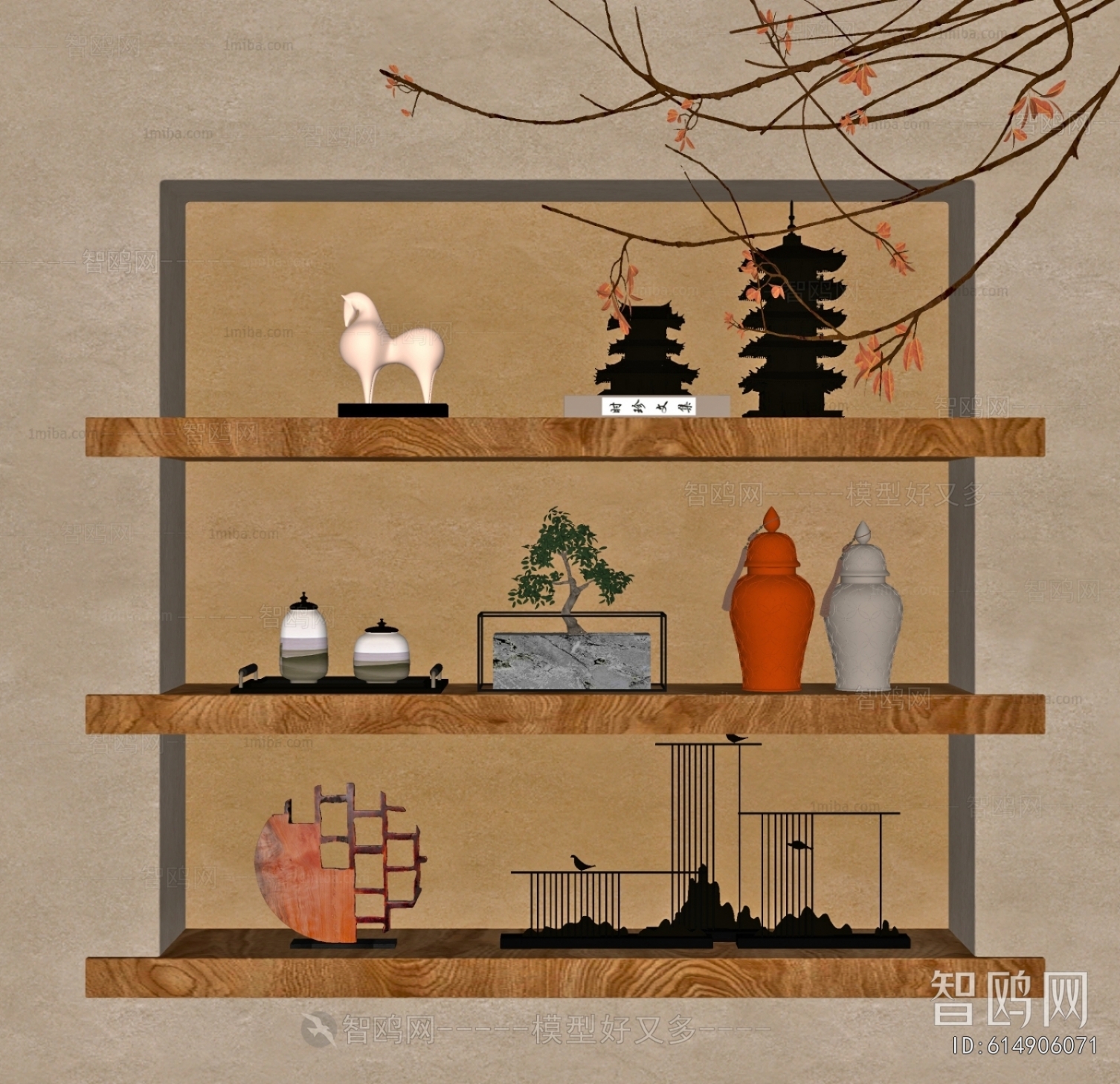 New Chinese Style Decorative Set