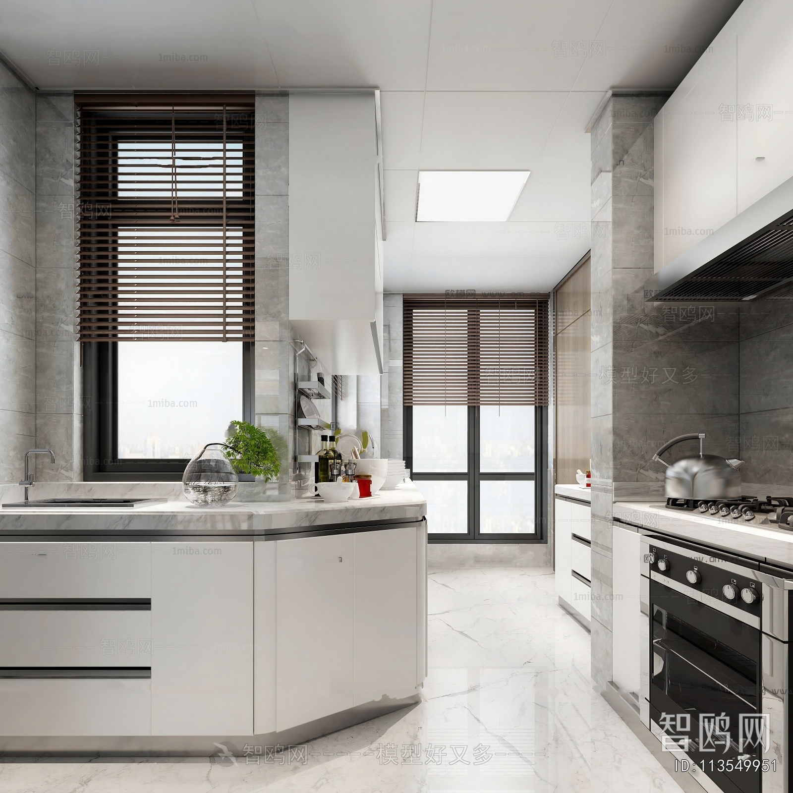 Modern The Kitchen