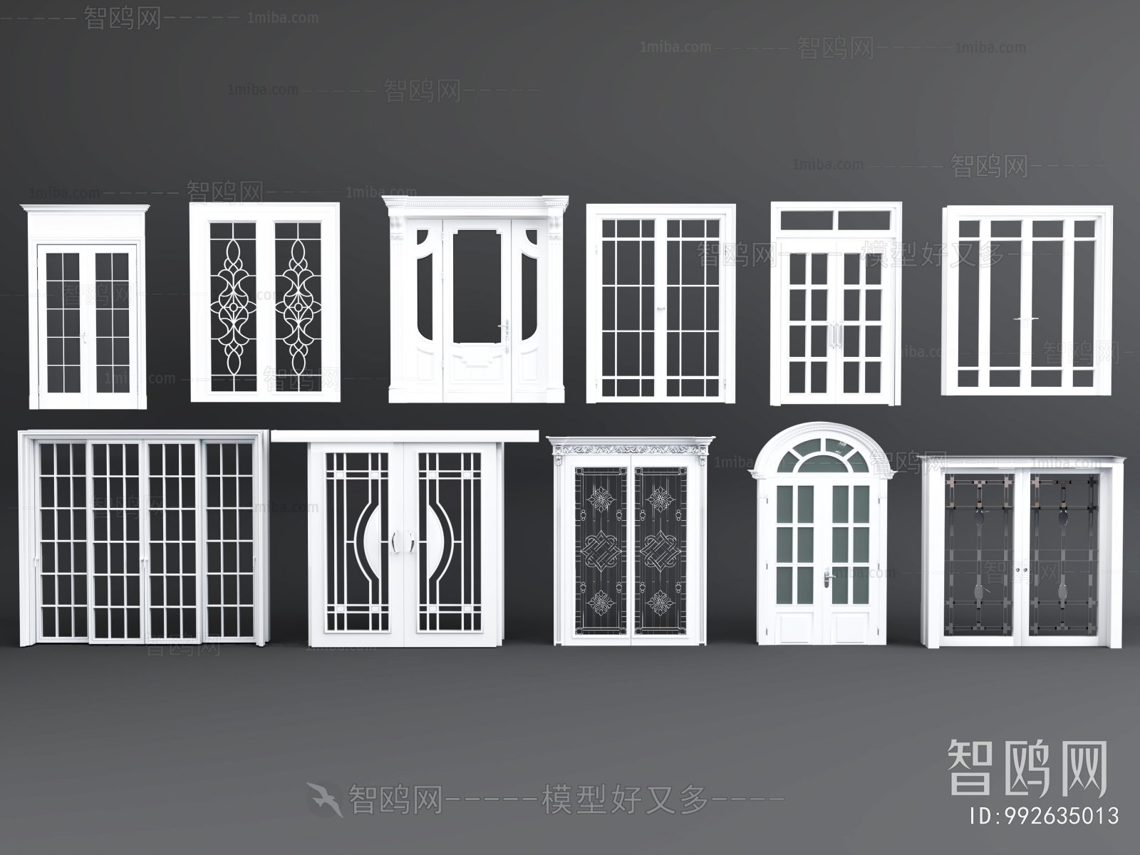 American Style Double Door