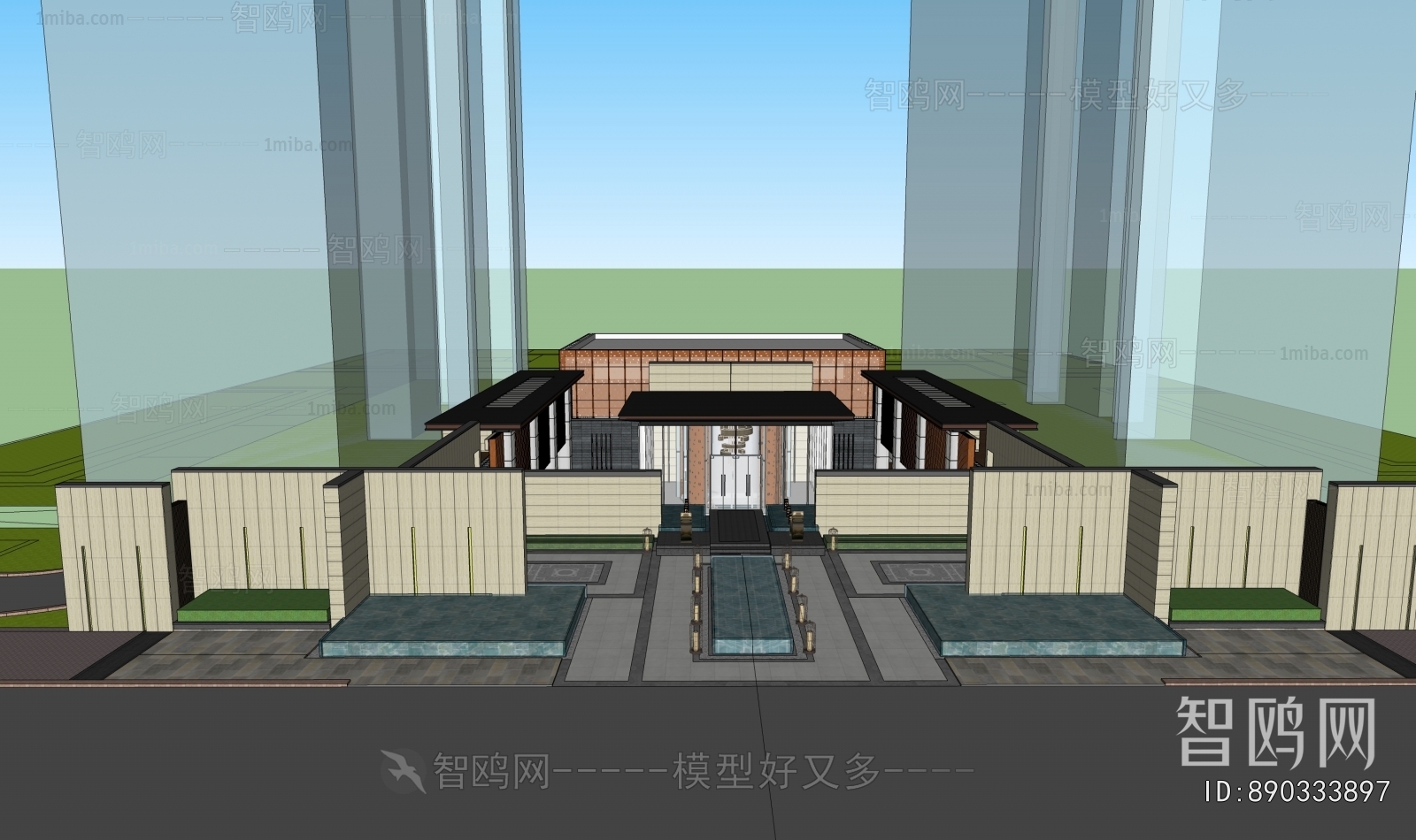 Japanese Style Courtyard/landscape