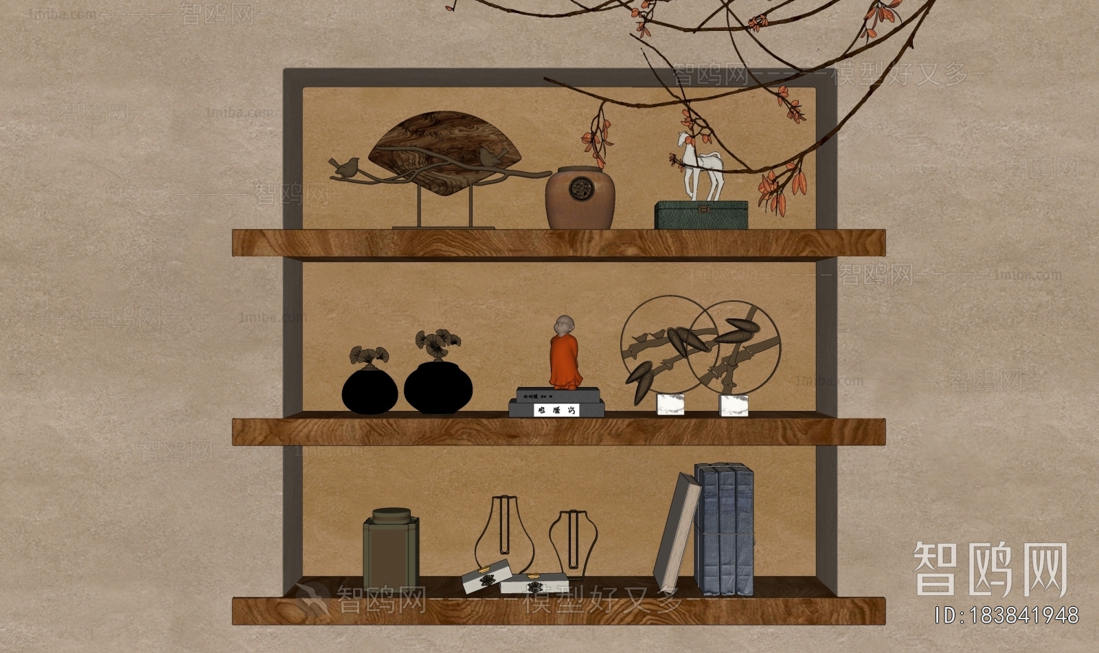 New Chinese Style Decorative Set