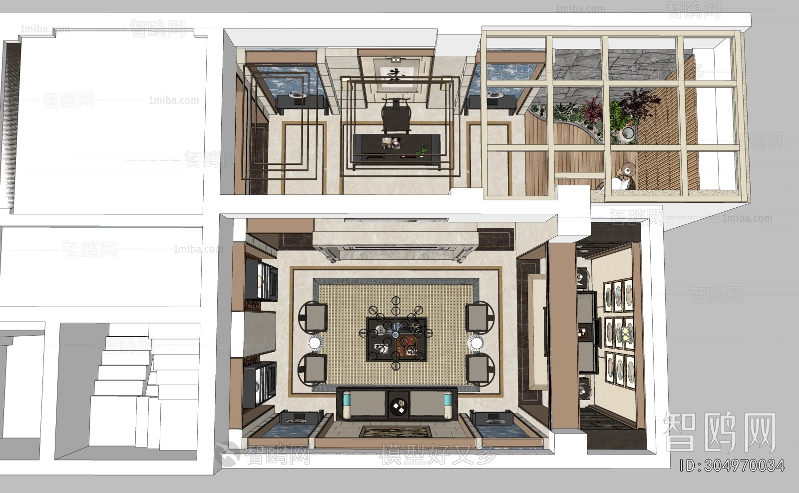 Modern A Bird's-eye View Of Home Decoration